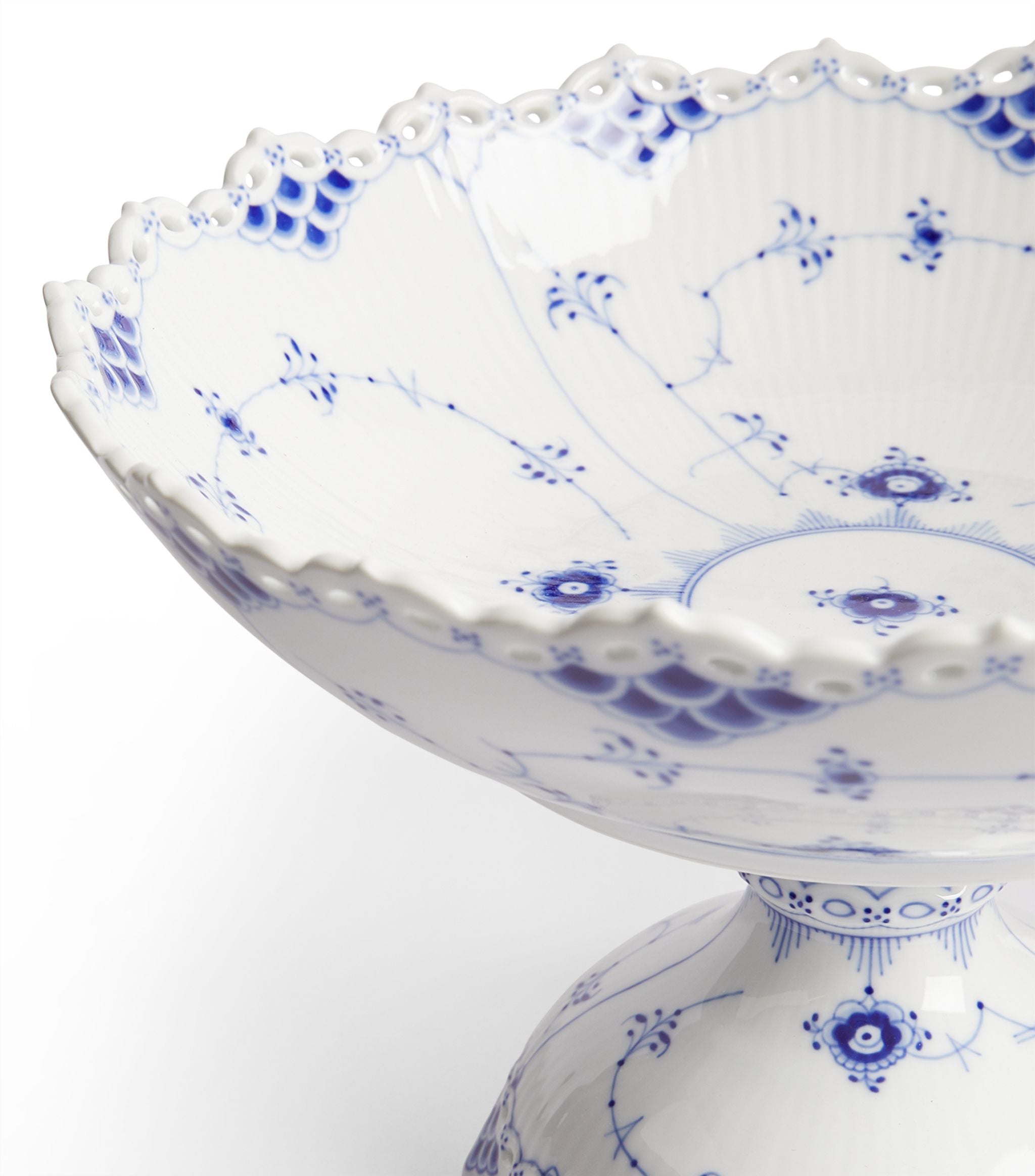 Blue Fluted Bowl (5cm) GOODS Harrods   