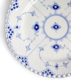 BLUE FLUTED FL PLATE 19CM GOODS Harrods   