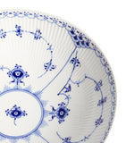 Blue Fluted Half Lace Bowl (21cm) GOODS Harrods   