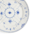 BLUE FLUTED HL PLATE 22CM GOODS Harrods   