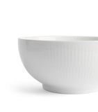 White Fluted Bowl (18cm) GOODS Harrods   