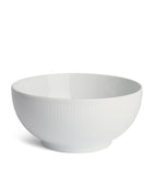 White Fluted Bowl (21cm) GOODS Harrods   