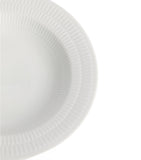 White Fluted Deep Plate (21cm) GOODS Harrods   