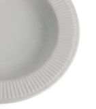 White Fluted Deep Plate (30cm) GOODS Harrods   