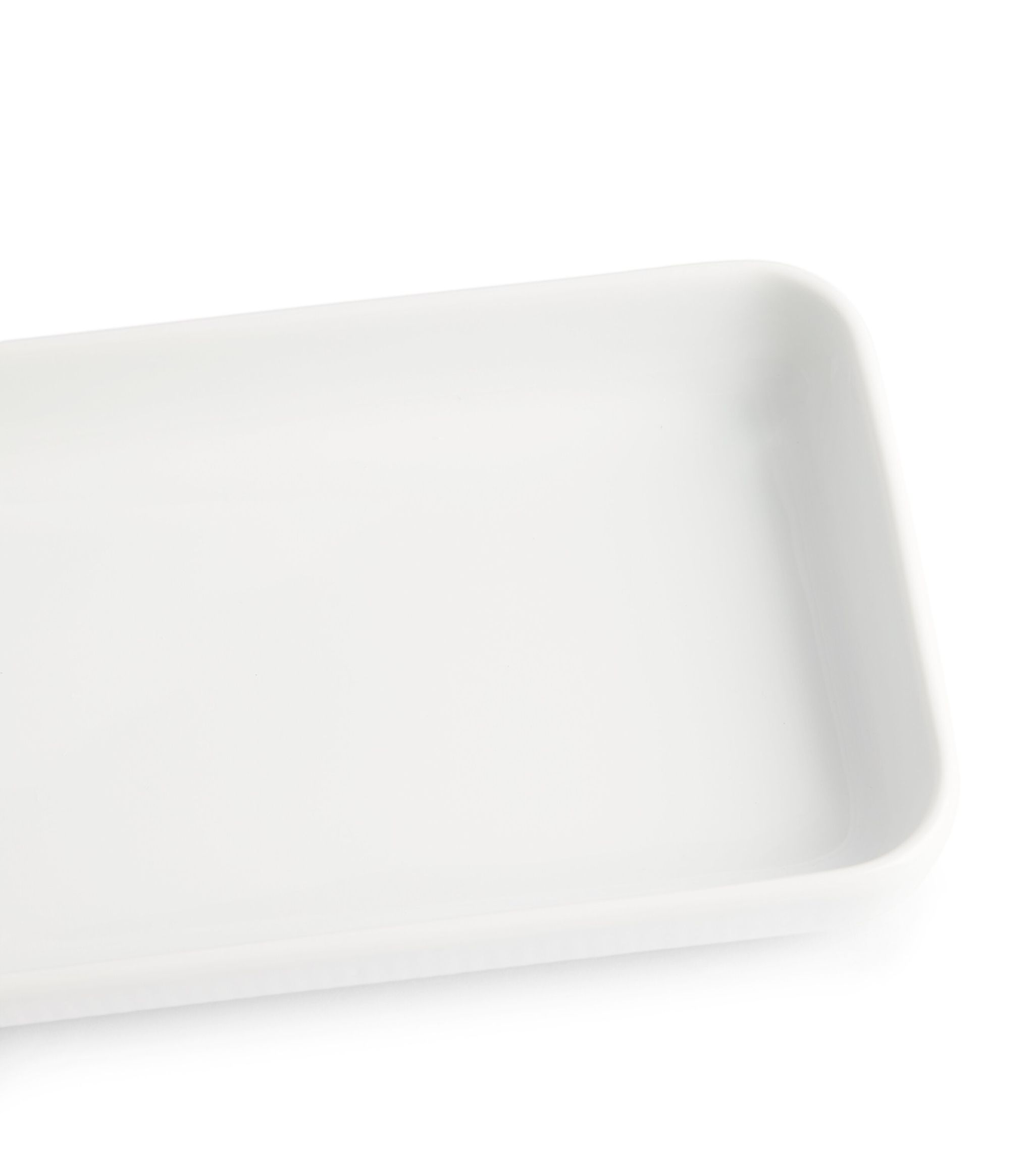 White Fluted Dish (36cm x 12.5cm) GOODS Harrods   