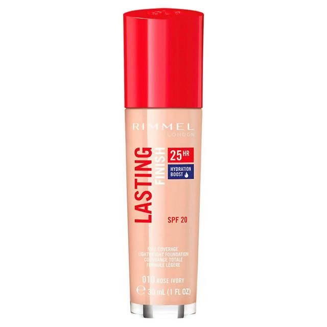 Rimmel London Lasting Finish 25HR with Comfort Serum SPF 20 Light Porcelain 30ml