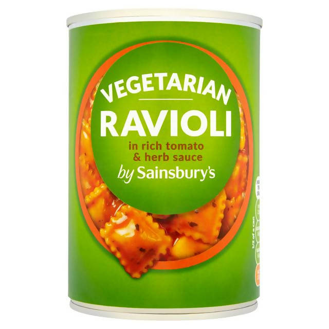 Sainsbury's Vegetable Ravioli In Tomato & Herb Sauce 400g