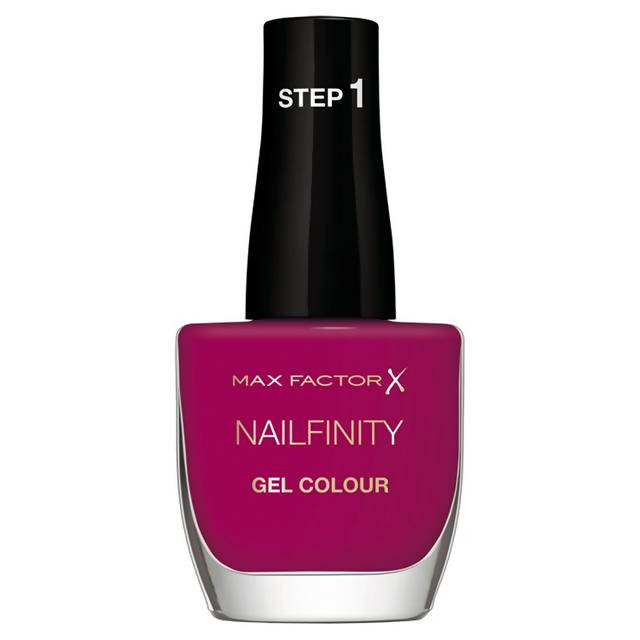 Max Factor Nailfinity Gel Nail Polish VIP 12ml Nail accessories Sainsburys   