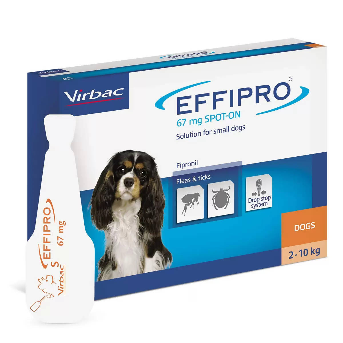 Effipro® Spot-On Flea and Tick Treatment for Small Dogs (2-10kg), 4 x 67mg GOODS Costco UK   