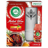 Air Wick Limited Edition Mulled Wine Freshmatic Autospray Kit Aircare Sainsburys   