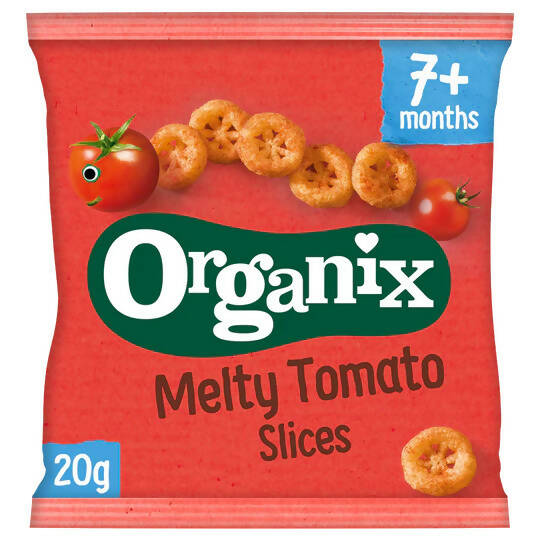 Organix Melty Tomato Slices Corn Puffs GOODS McGrocer Direct   