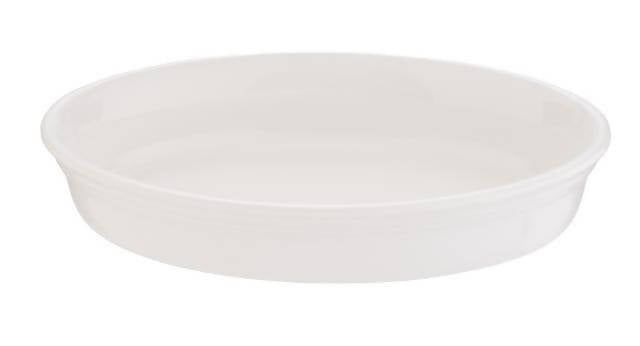 Sainsbury's Home White Stoneware Medium Oval Roaster cookware Sainsburys   