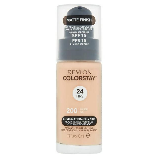 Revlon ColorStay Makeup for Combination & Oily Skin 200 Nude 30ml All Sainsburys   