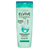 L'Oreal Elvive Clay Oily Roots Shampoo 400ml shampoo & conditioners Sainsburys   