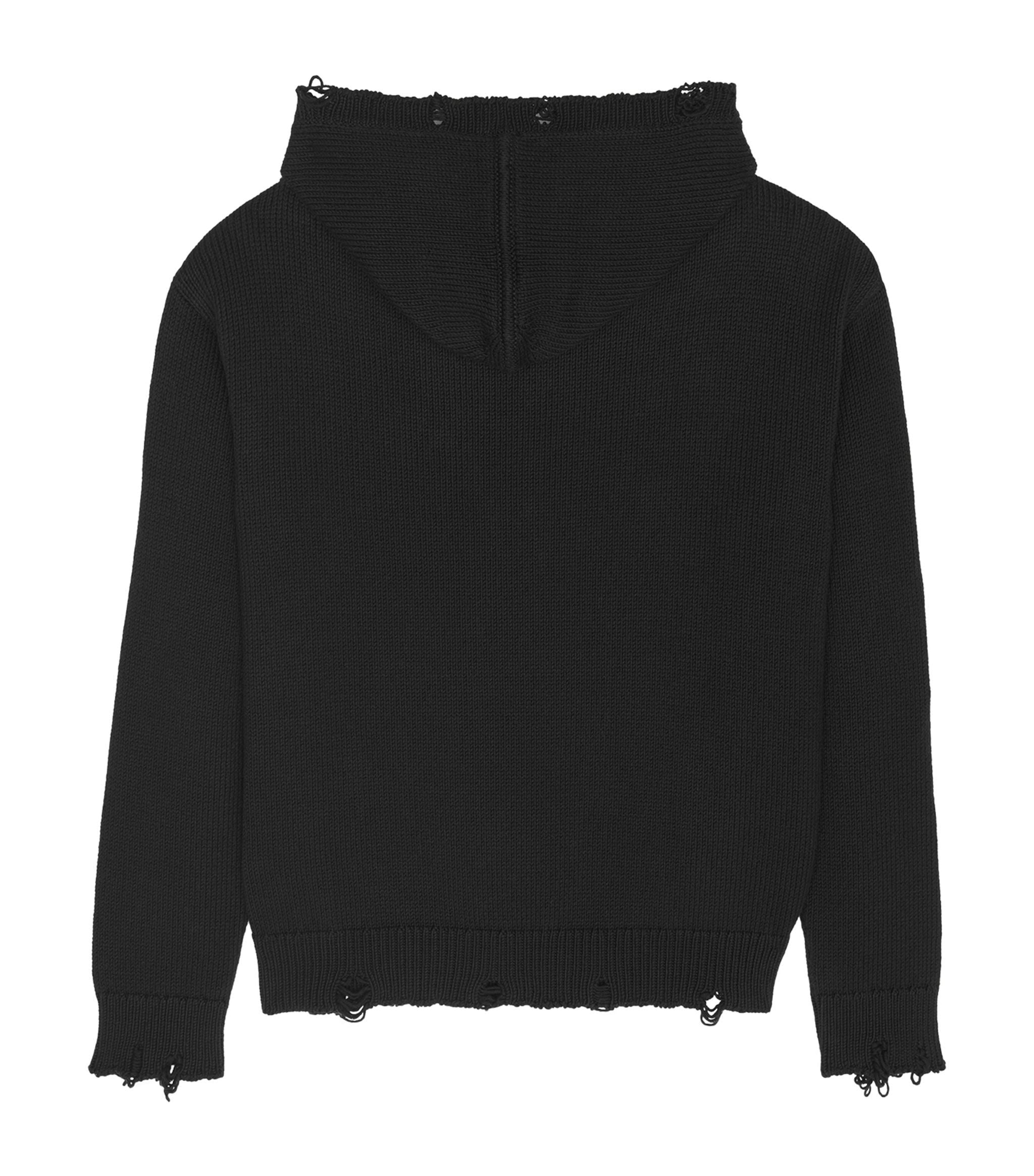 Cotton Distressed Hoodie GOODS Harrods   