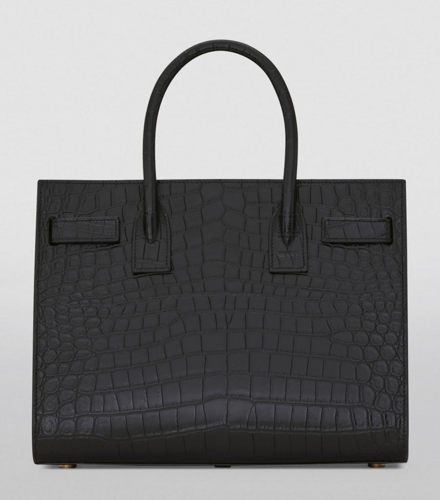 Croc-Embossed Sac de Jour