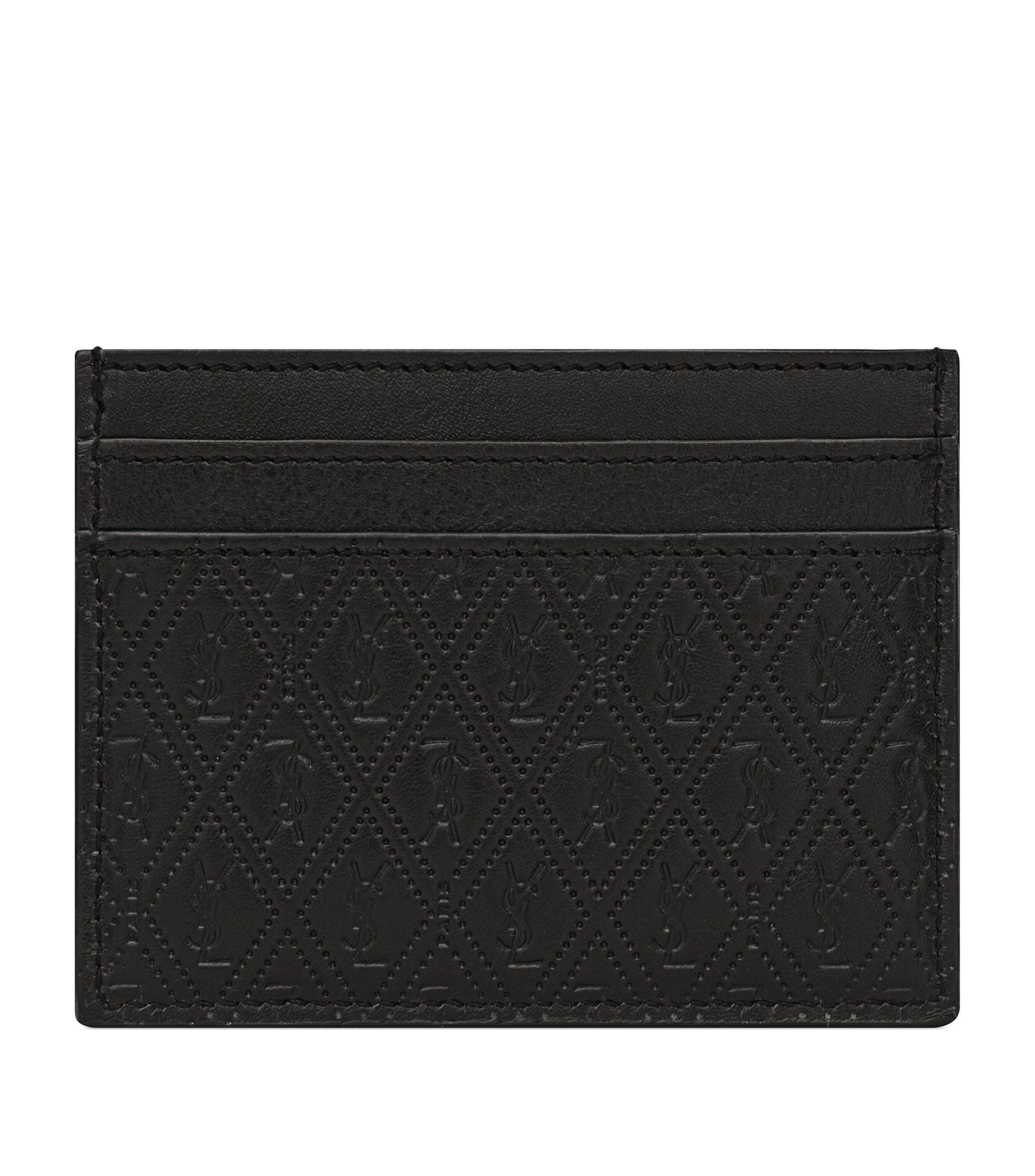 Leather Monogram Card Holder GOODS Harrods   