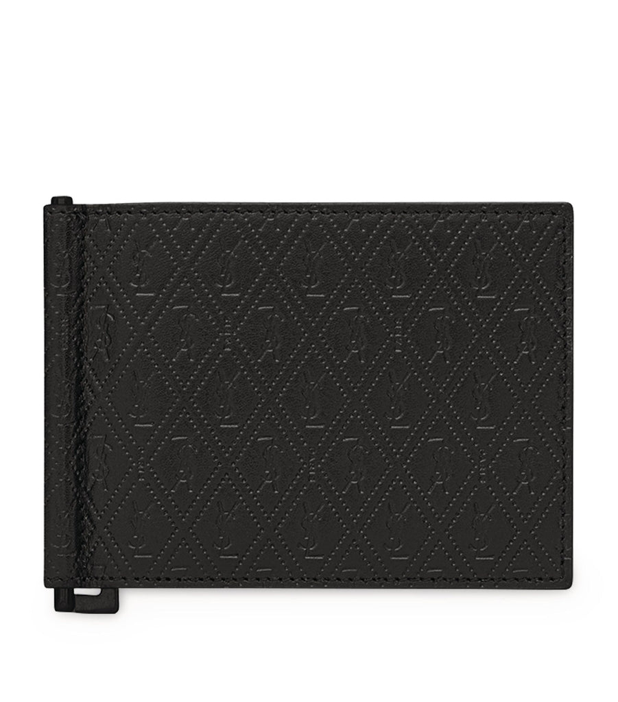 Leather Monogram Wallet