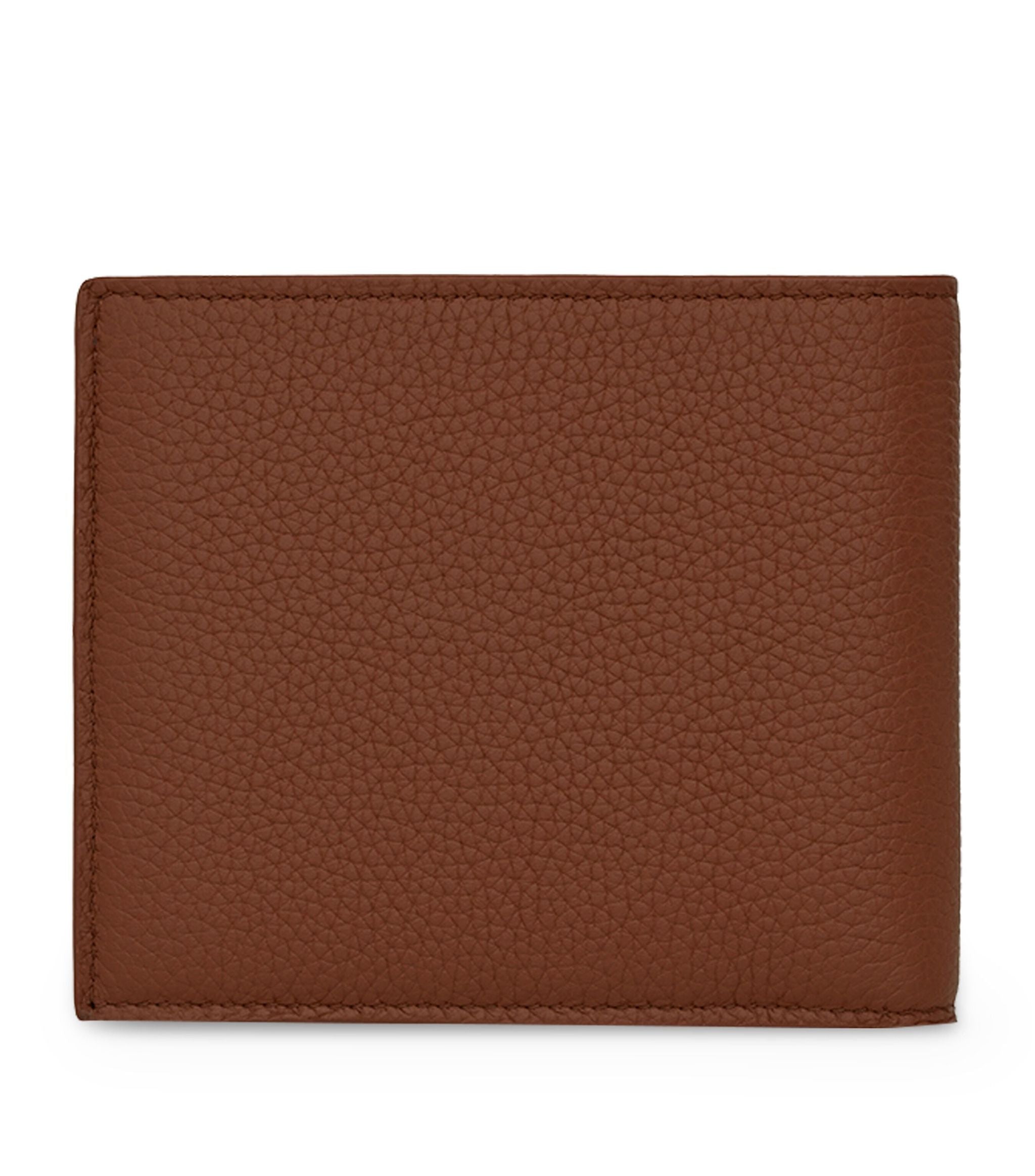 Leather Tiny Monogram East/West Wallet GOODS Harrods   