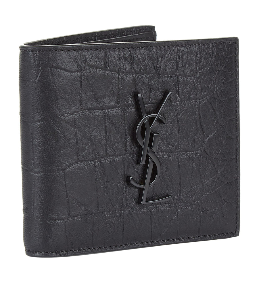 Monogram Crocodile Effect Wallet