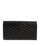 Monogram Saint Laurent Matelassé Large Flap Wallet GOODS Harrods   