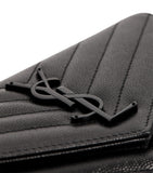 Monogram Saint Laurent Matelassé Large Flap Wallet GOODS Harrods   