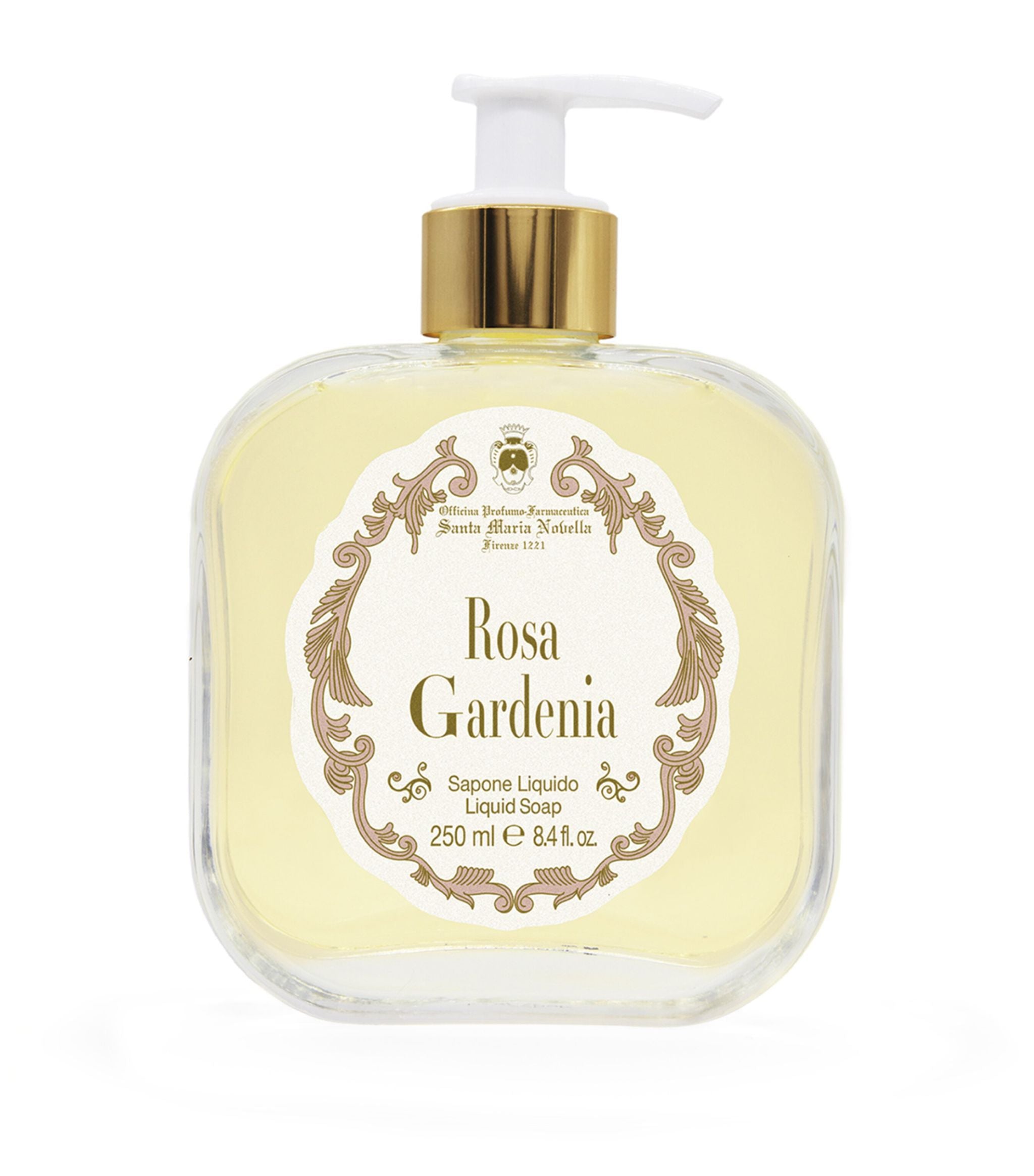 Rosa Gardenia Liquid Soap (250ml) GOODS Harrods   