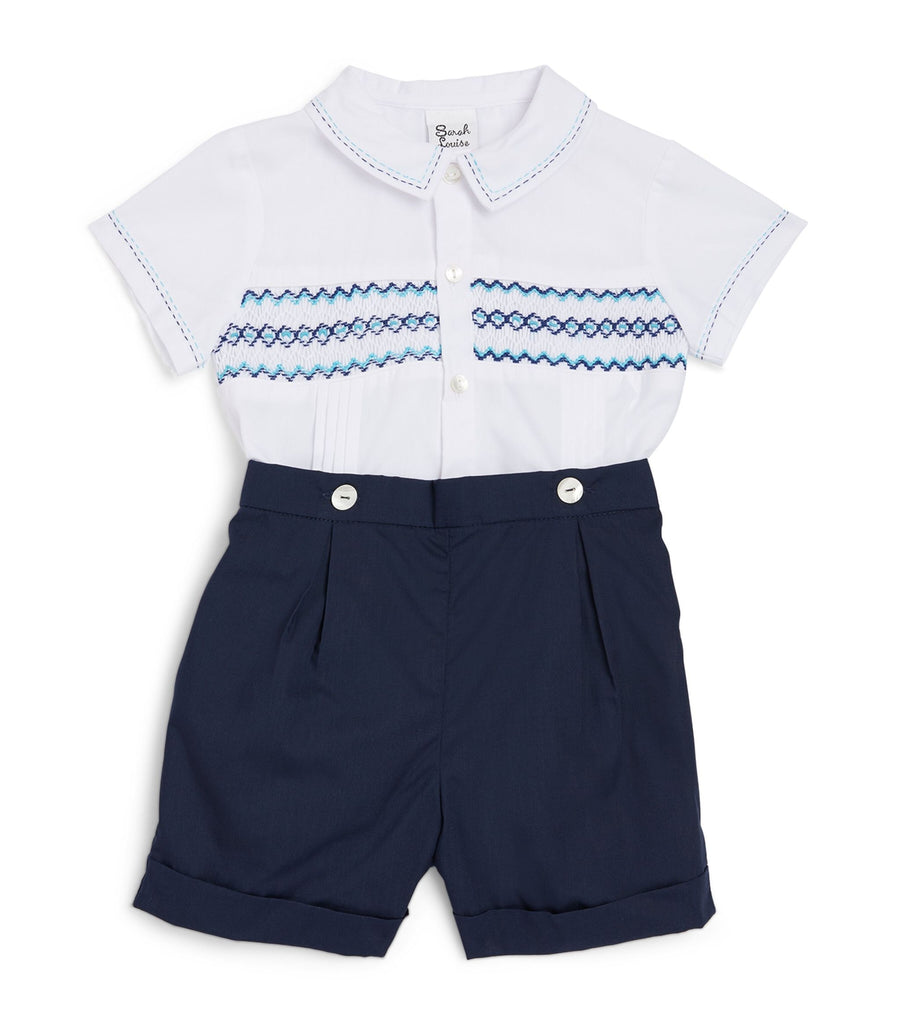 Smocked Shirt and Trousers Set (3-24 Months)