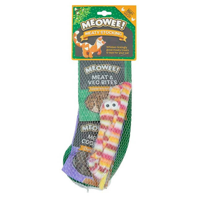 Meowee! Meaty Cat Stocking Cat Food & Accessories Sainsburys   