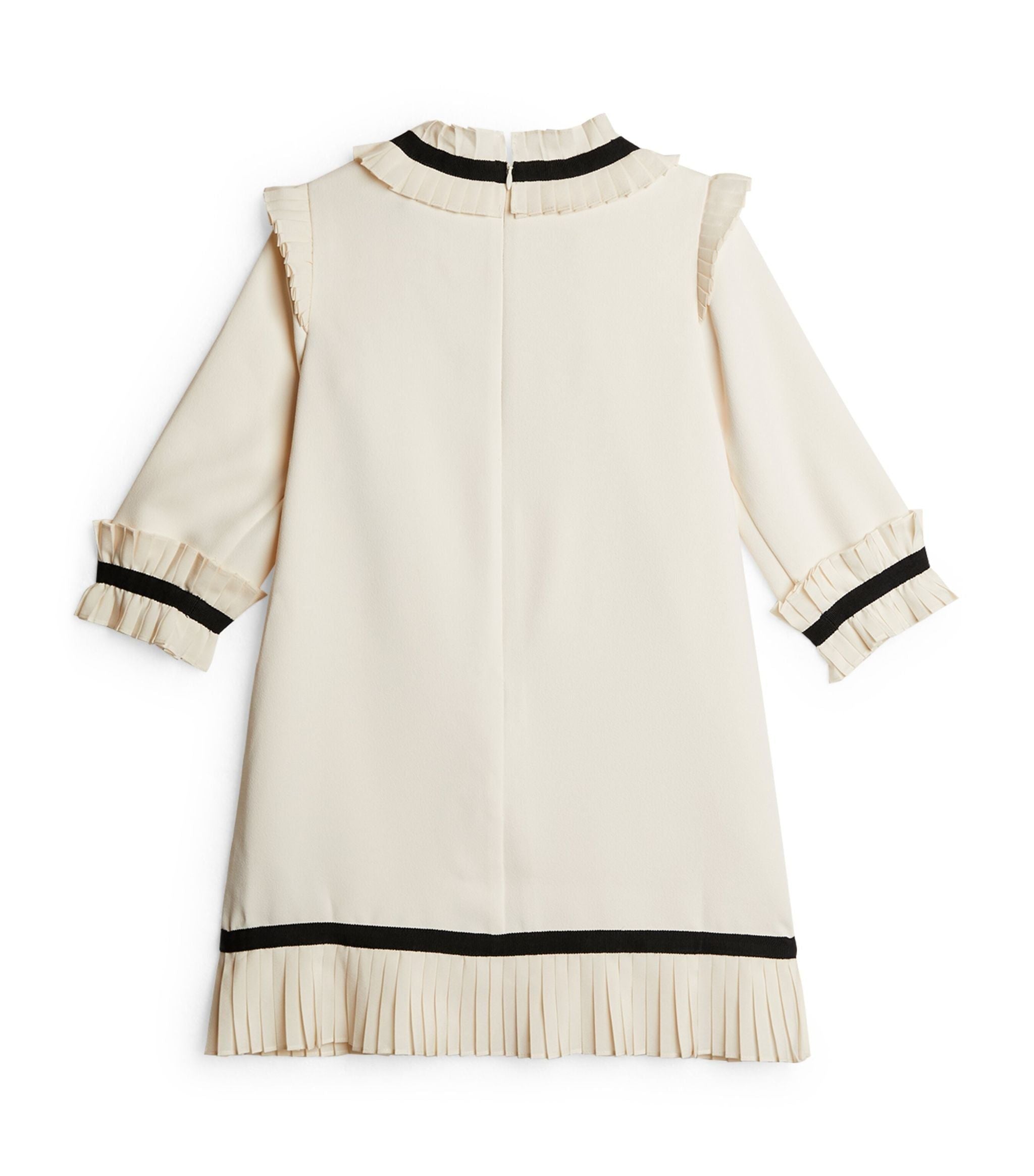 Crepe Contrast Trim Dress (3-12 Years) GOODS Harrods   