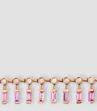 Rose Gold, Diamond and Pink Sapphire Dot-Dash Choker Miscellaneous Harrods   