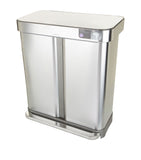 Rectangular Dual Compartment Recycle Bin (58L) GOODS Harrods   