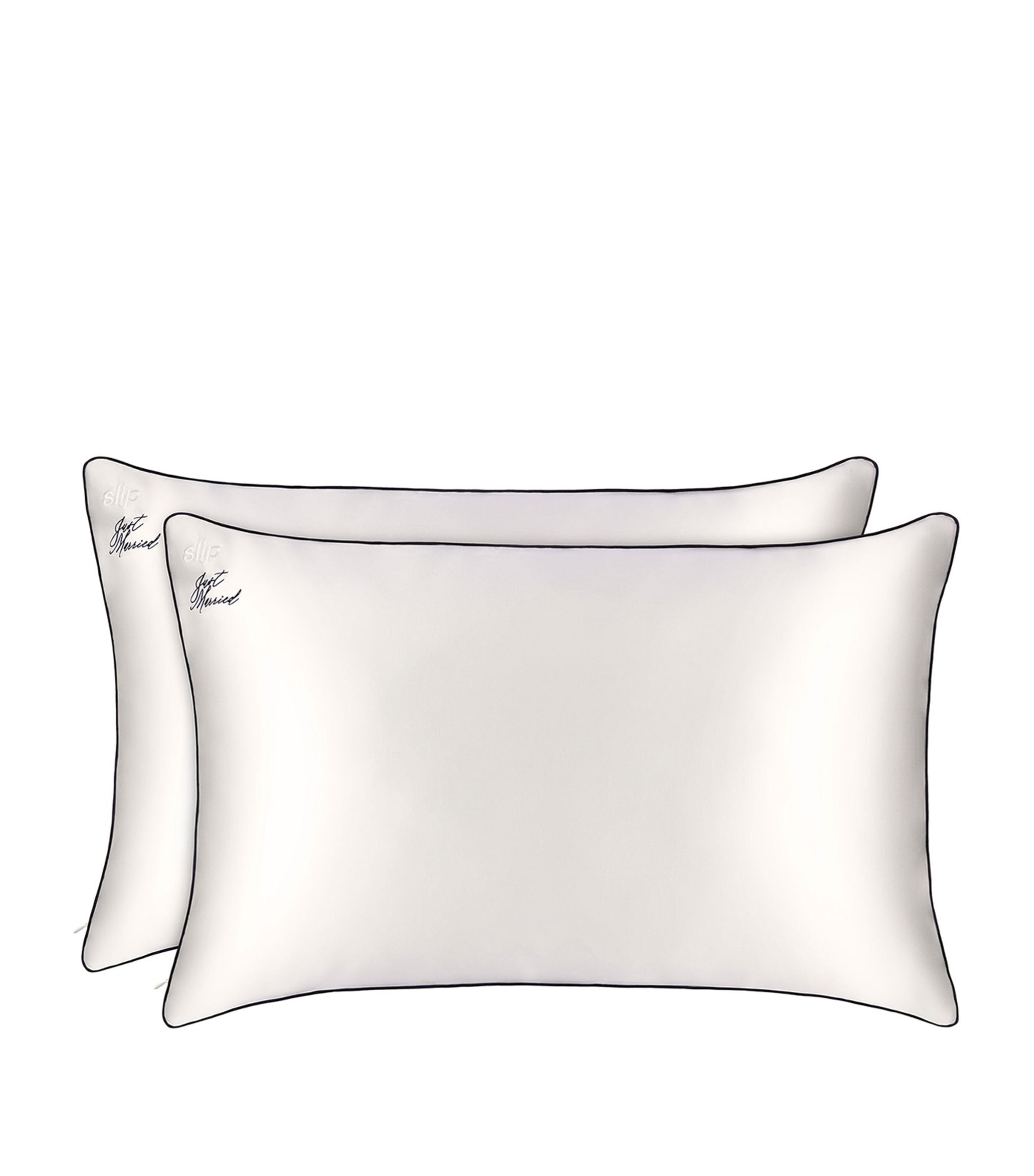 Silk Queen Just Married Pillowcase (Set of 2) GOODS Harrods   