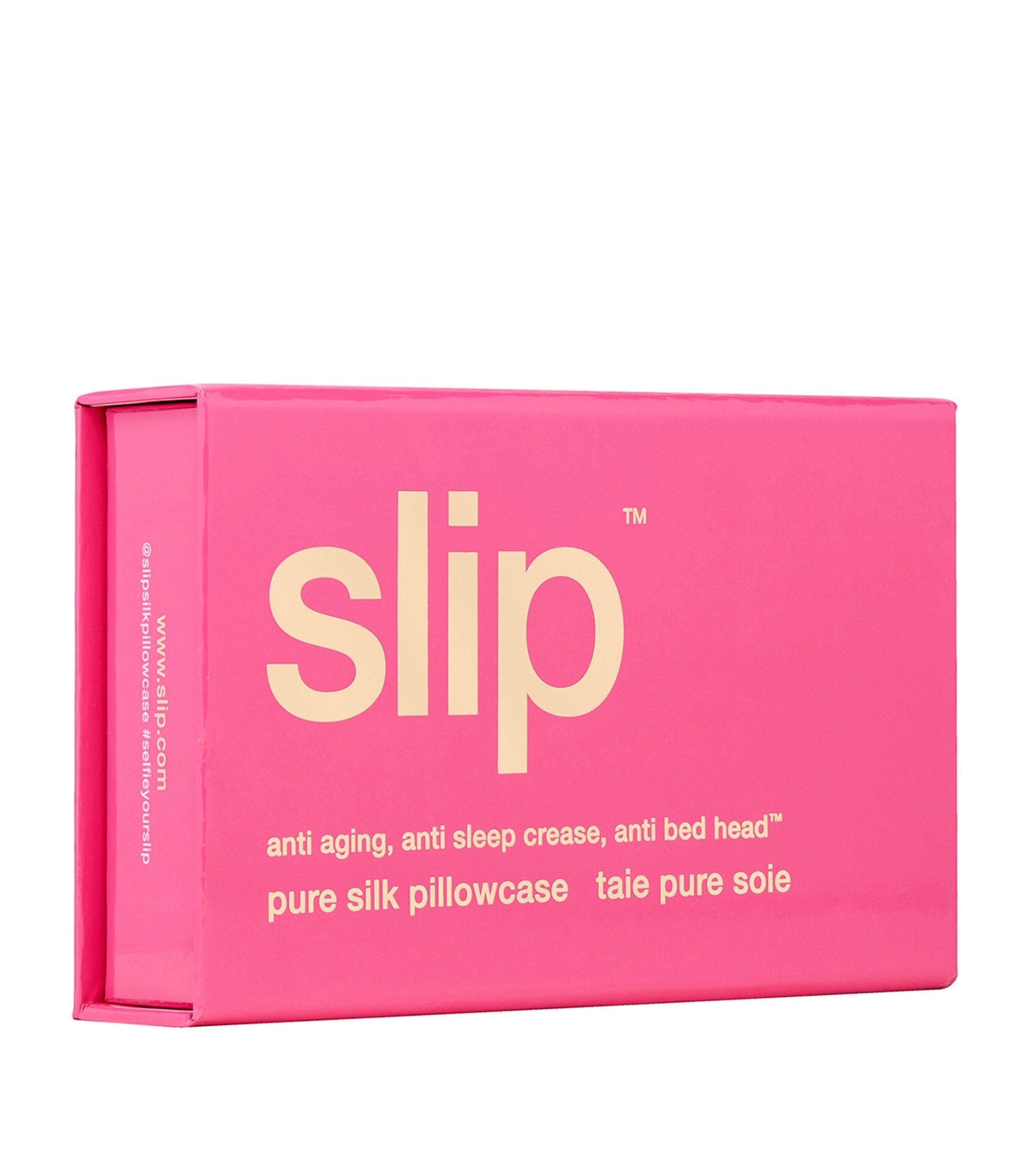 SLIP X A+O PURE SILK PLWCS QN PEONY 22 GOODS Harrods   