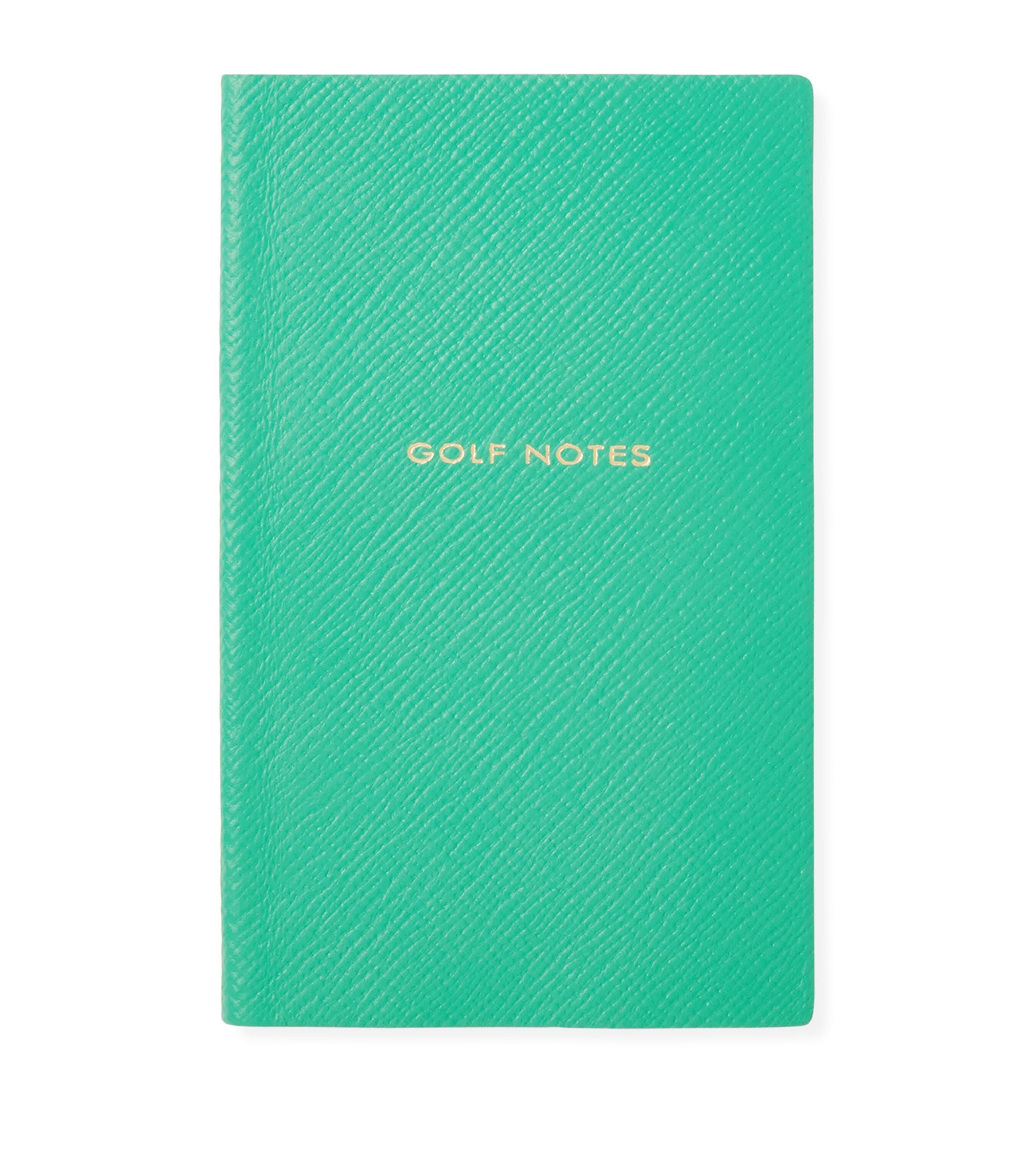 Leather Golf Notes Panama Notebook GOODS Harrods   