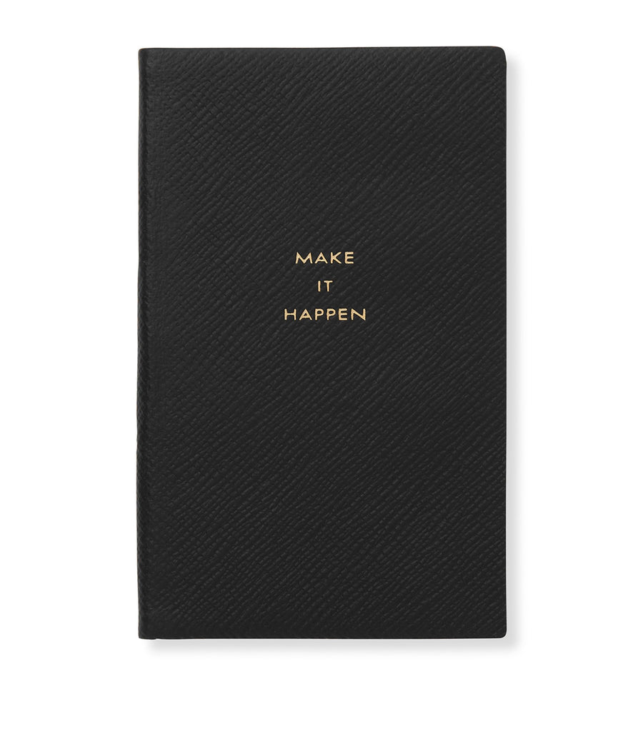 Leather Make It Happen Panama Notebook