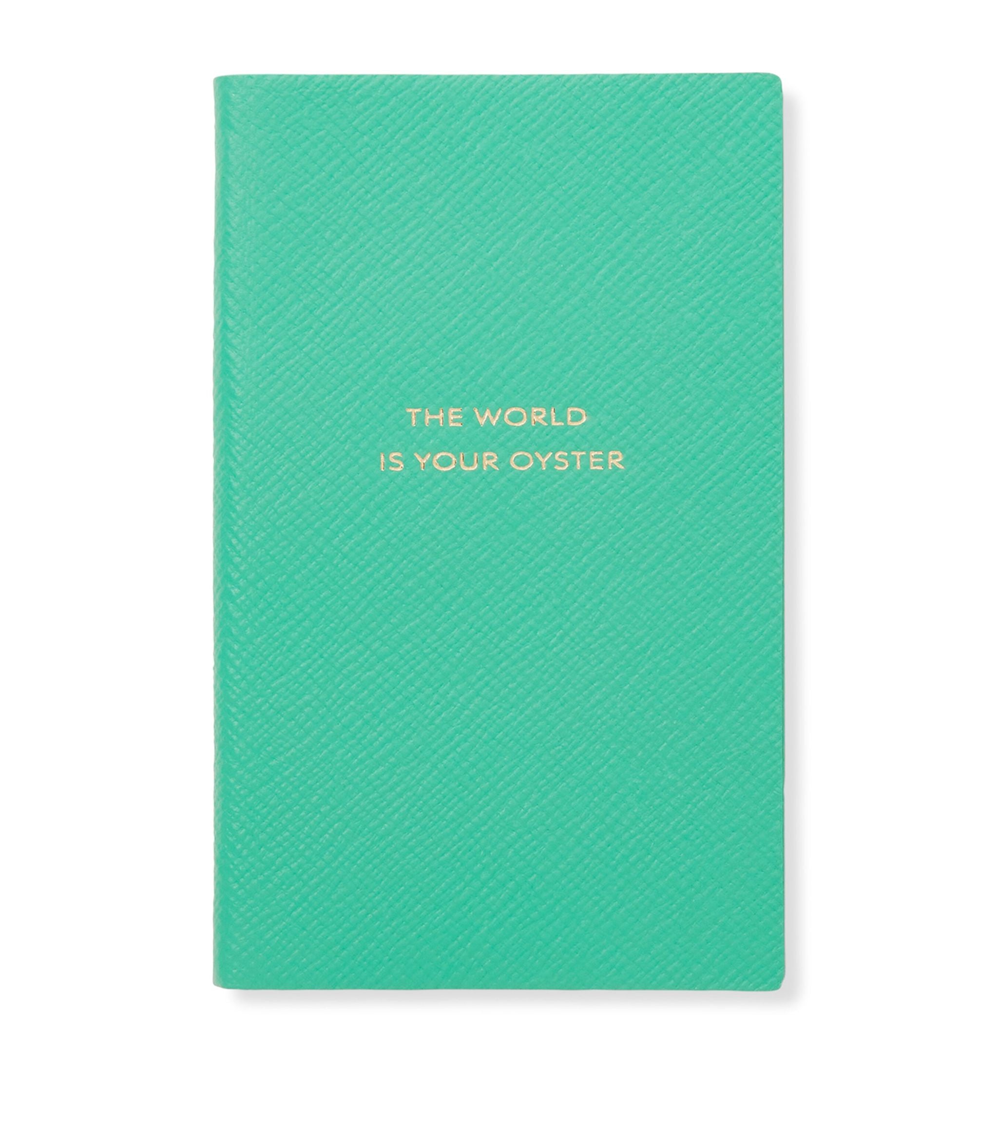 Leather The World Is Your Oyster Panama Notebook GOODS Harrods   