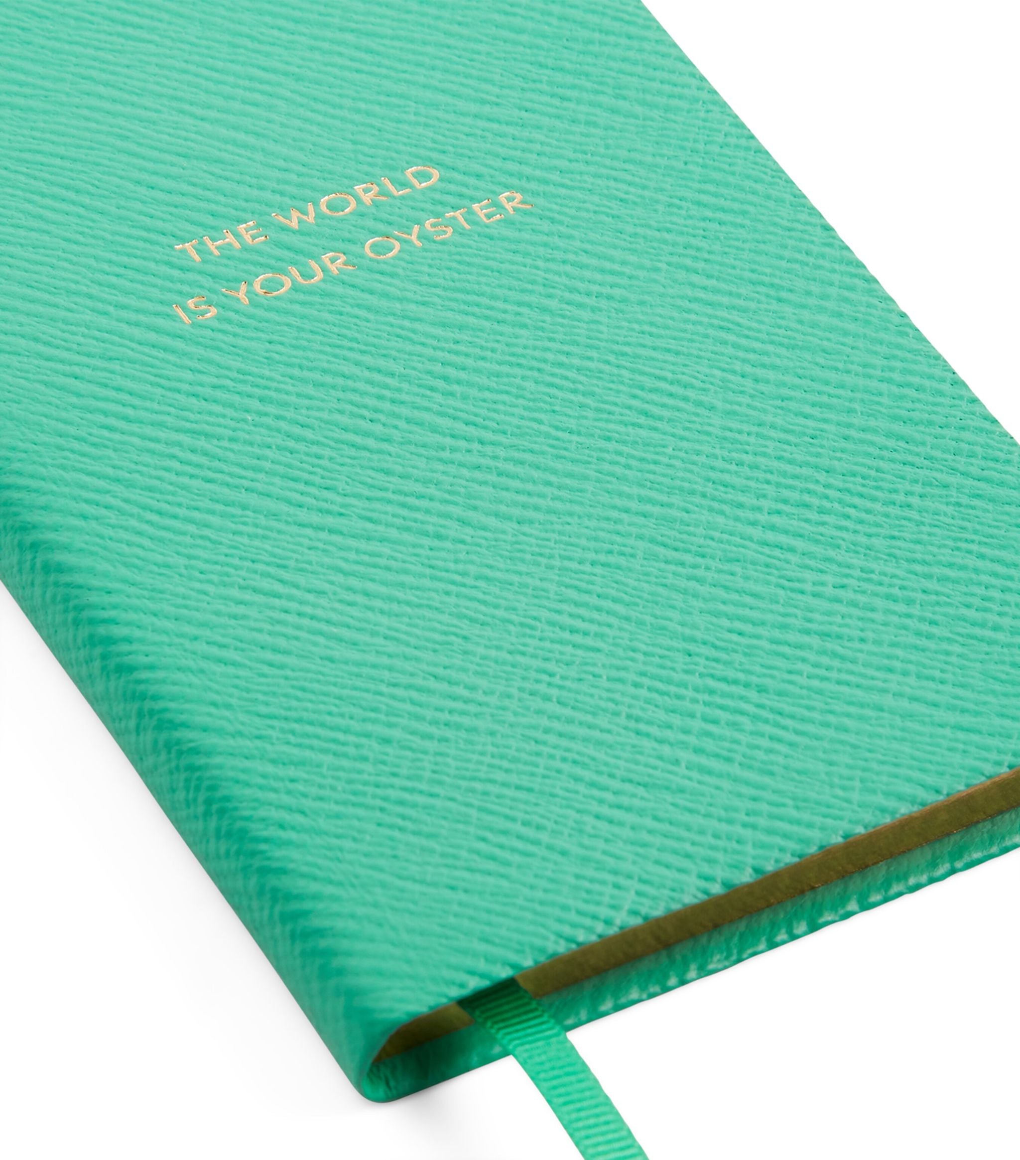 Leather The World Is Your Oyster Panama Notebook GOODS Harrods   