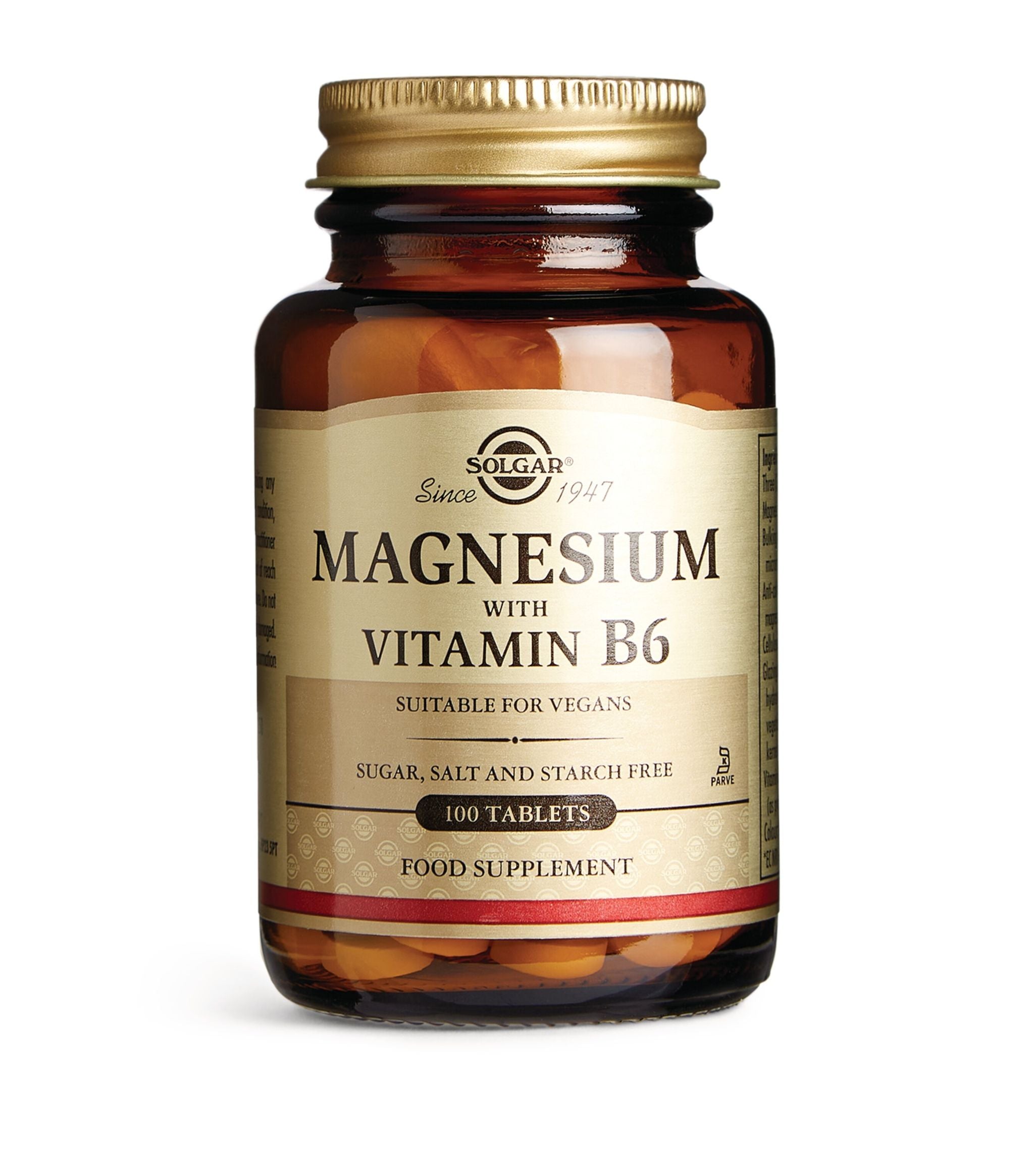 Magnesium with Vitamin B6 (100 Tablets) Vitamins, Minerals & Supplements Harrods   