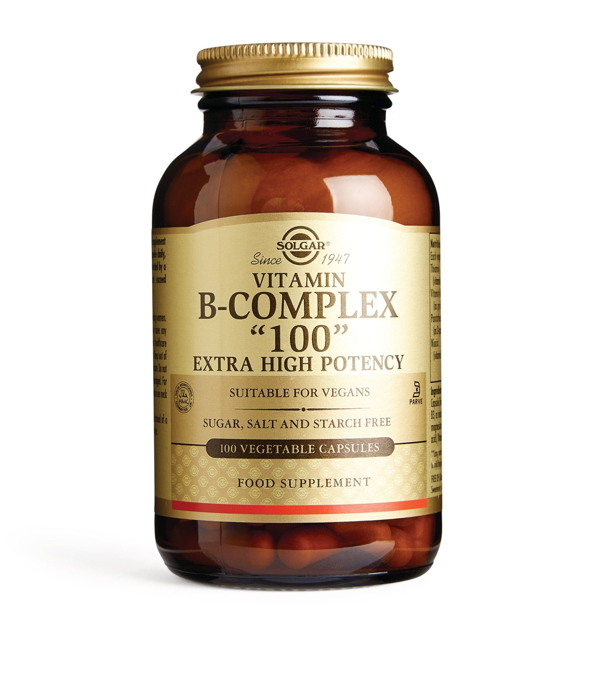 Vitamin B-Complex "100" Extra High Potency (100 Capsules) GOODS Harrods   