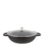 Black Perfect Pan Wok (30cm) GOODS Harrods   