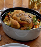 STAUB 31CM OVAL COCOTTE TRUFFLE GOODS Harrods   