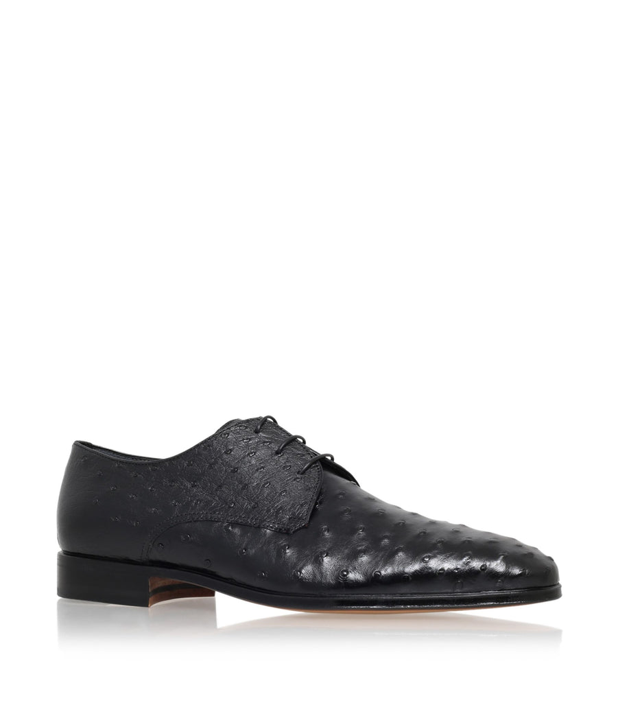 Ostrich Derby Shoes