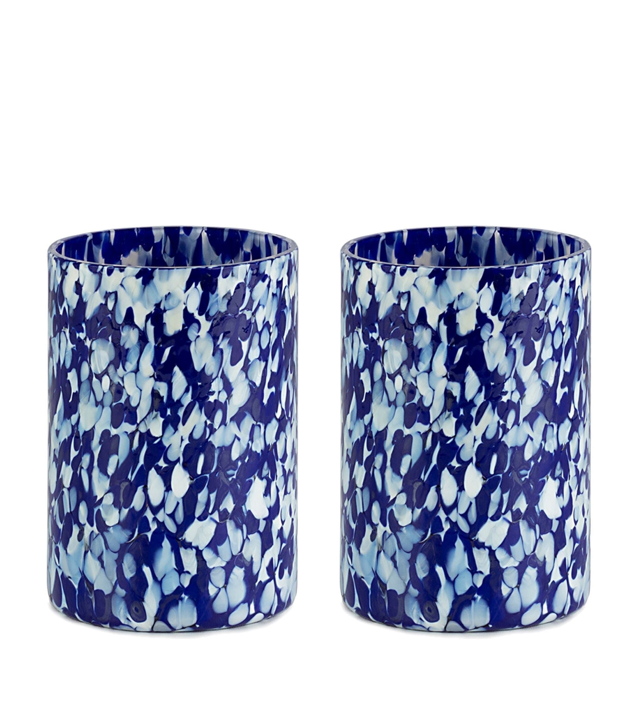 Murano Glass Macchia Tumblers (Set of 2) GOODS Harrods   