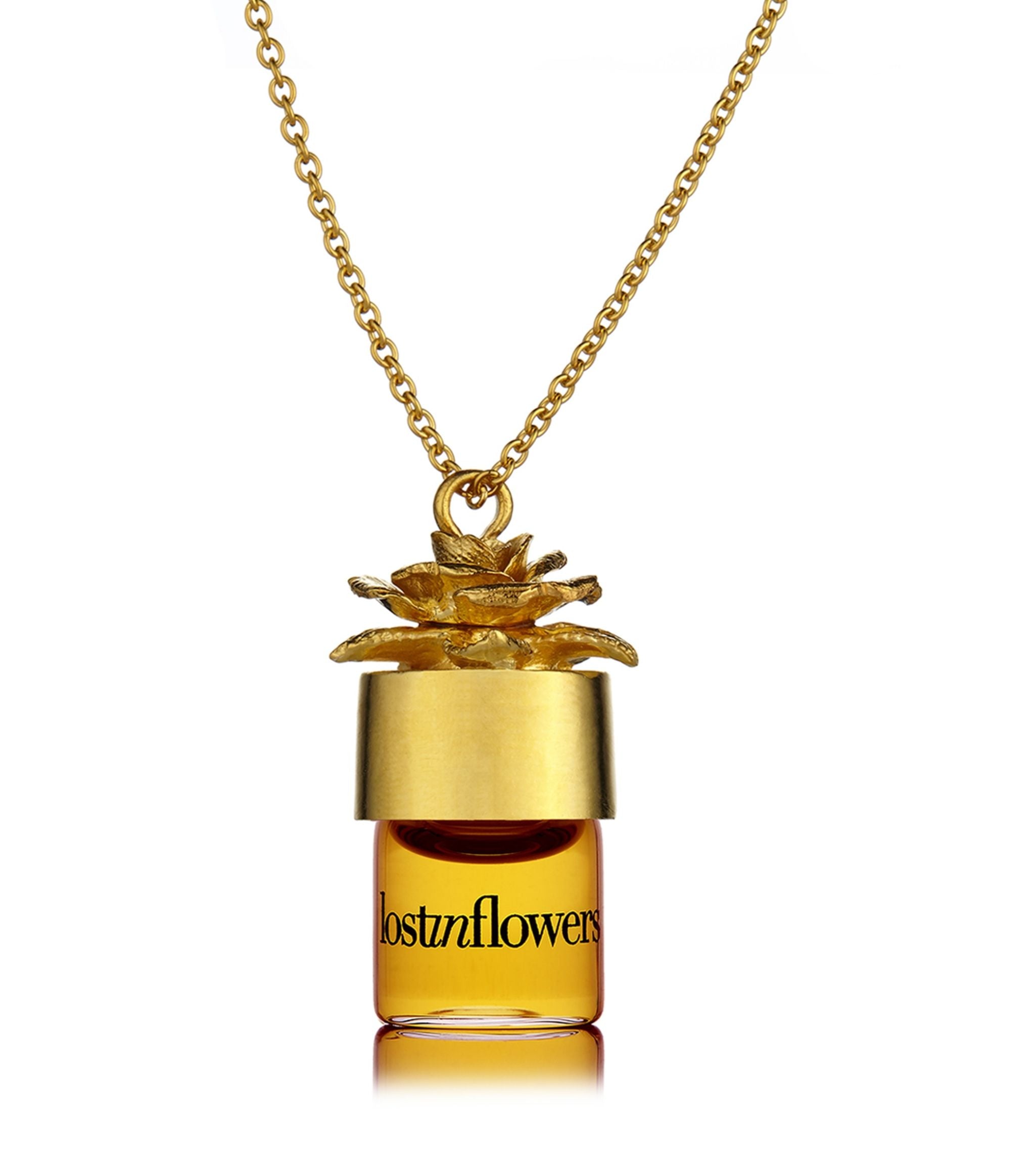 lostinflowers Perfume Oil Necklace (1.25ml) GOODS Harrods   