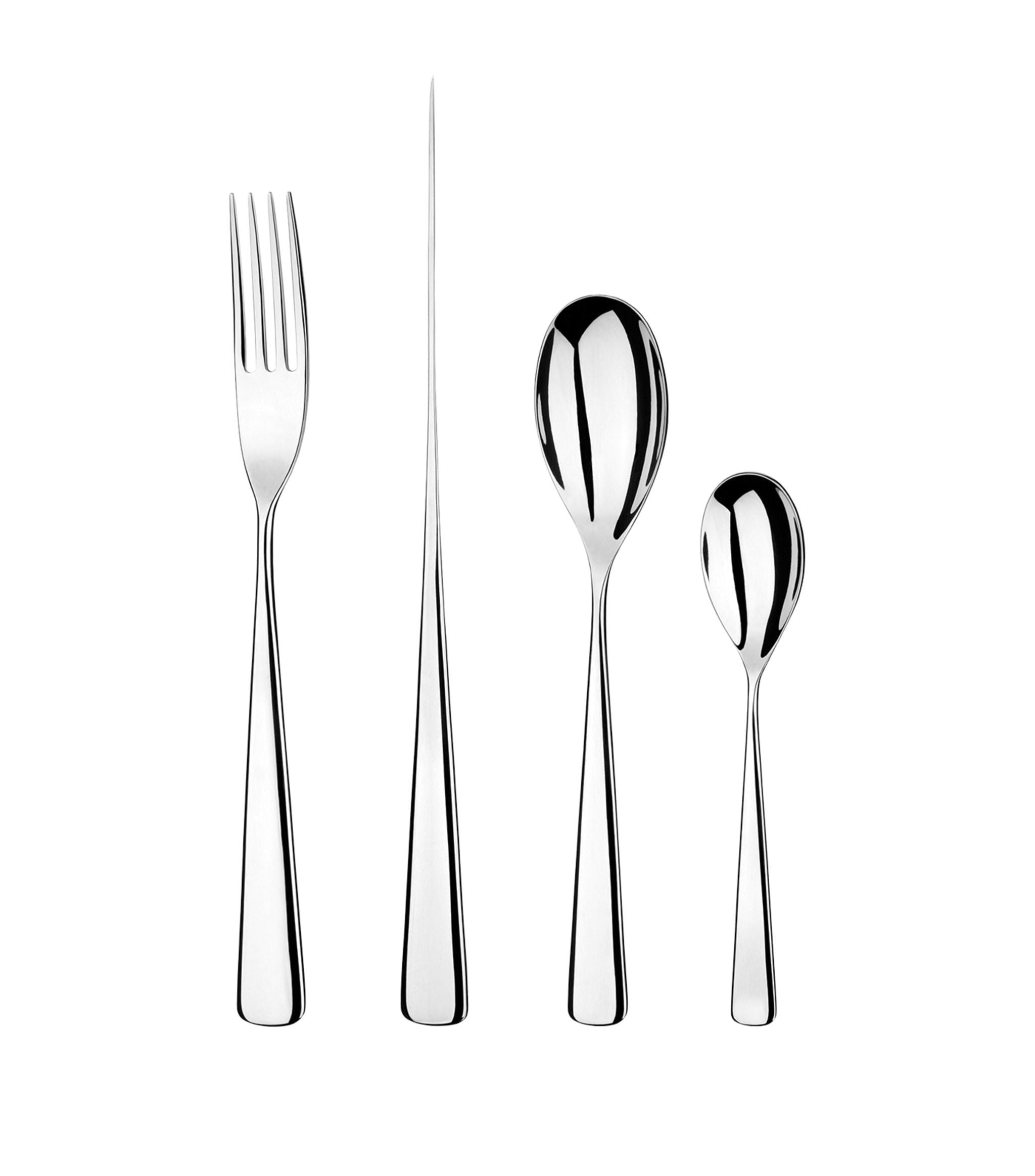 Karri Mirror 24-Piece Cutlery Set GOODS Harrods   