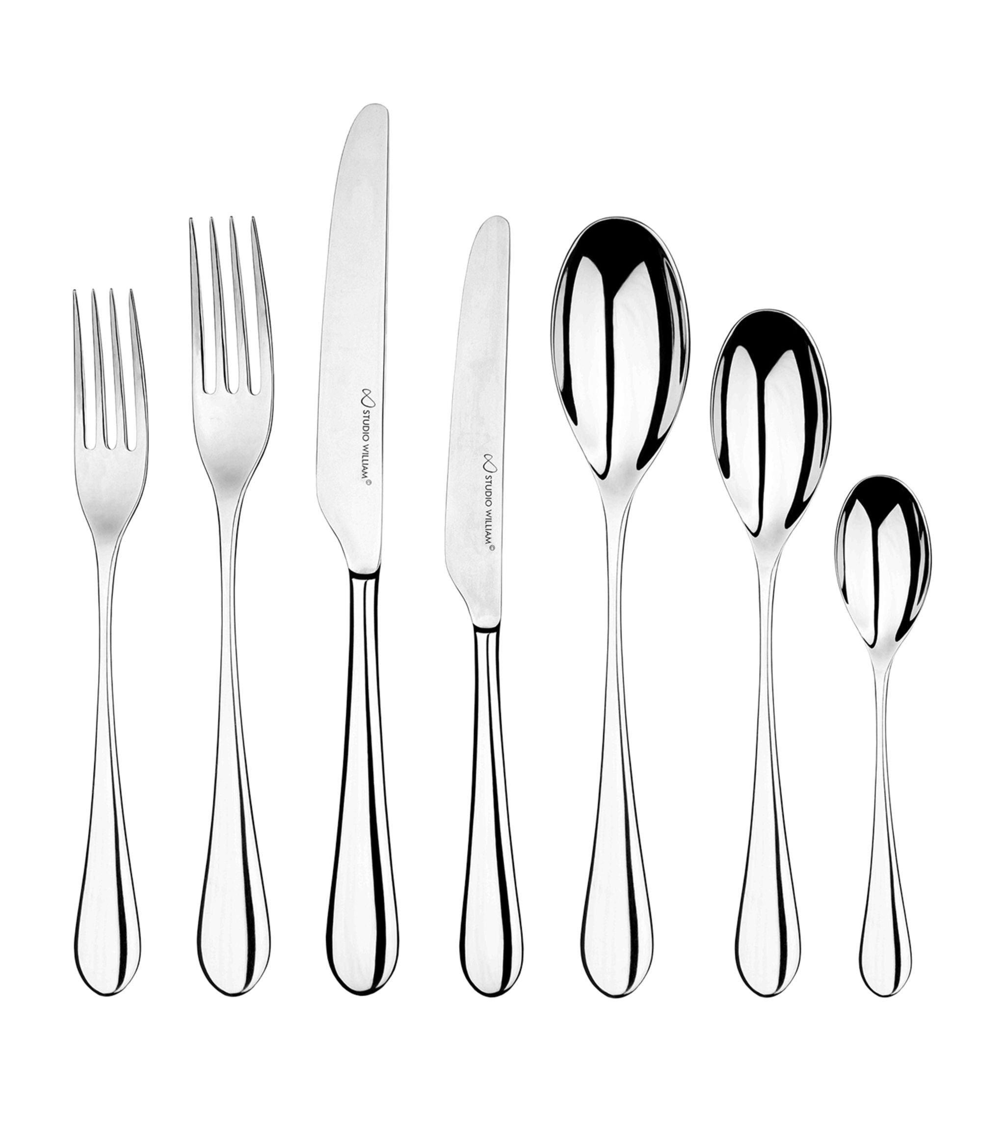 Mulberry Mirror 56-Piece Cutlery Set GOODS Harrods   