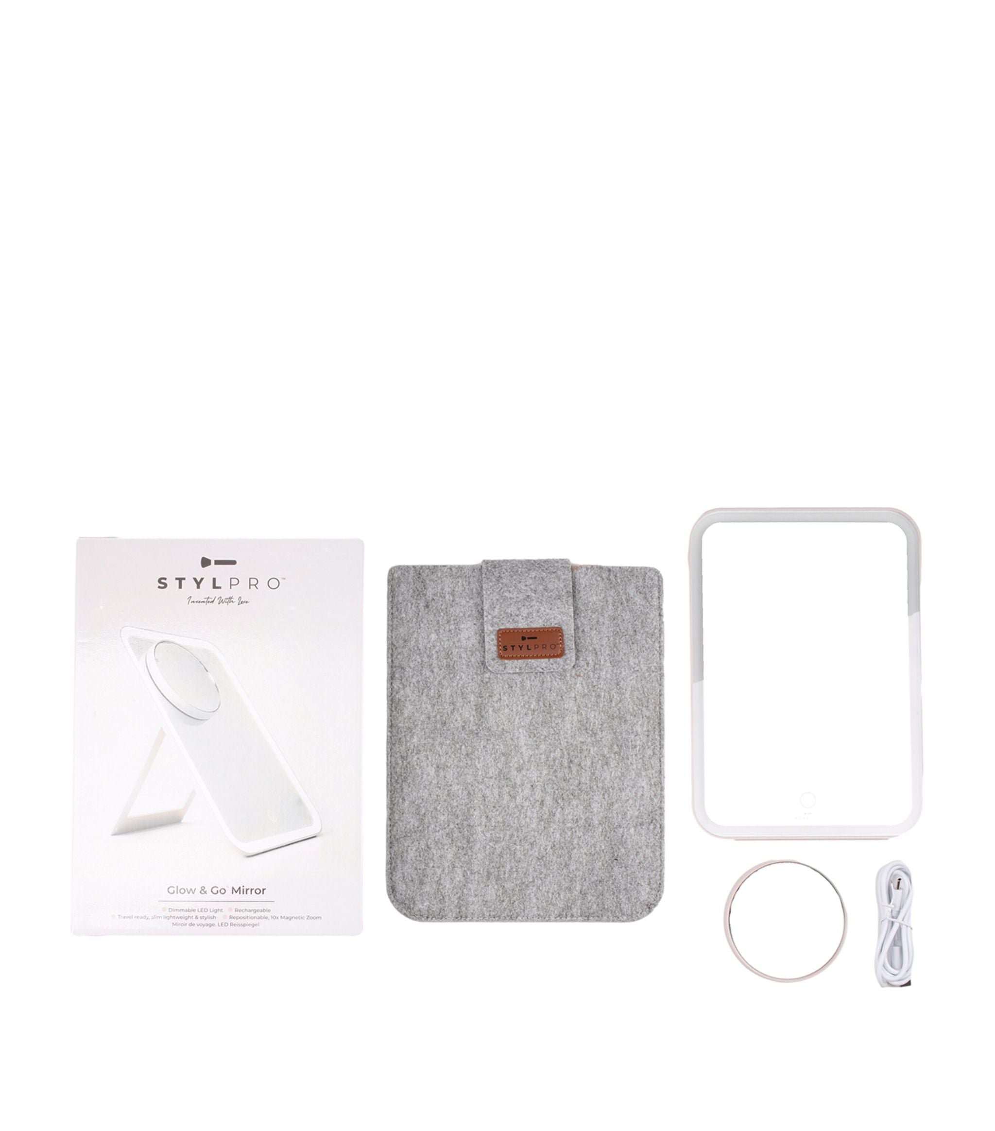 STYLEPRO Glow & Go Travel Mirror GOODS Harrods   