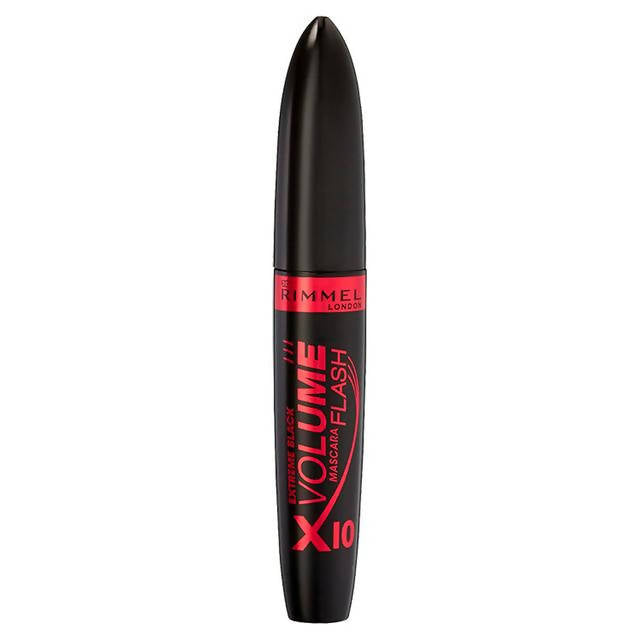 Rimmel London Volume Flash x10 Mascara 001 Extreme Black 8ml All Sainsburys   