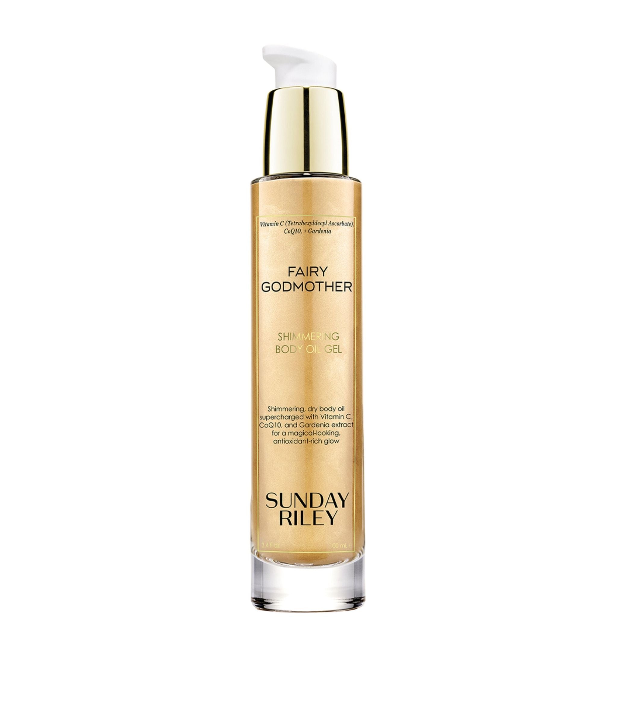 Fairy Godmother Shimmering Body Oil Gel (100ml) GOODS Harrods   